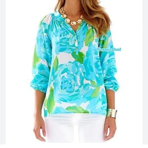 NWOT Lilly Pulitzer Blue FIRST IMPRESSION Elsa SOLD
